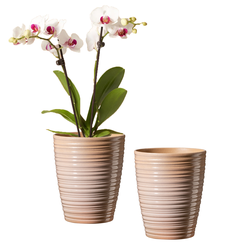 obal keramický orchid Bergamo pr13 krémový