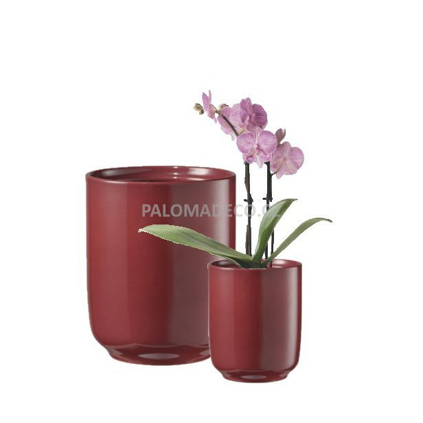 Květináč na orchidej keramický v moderních barvách