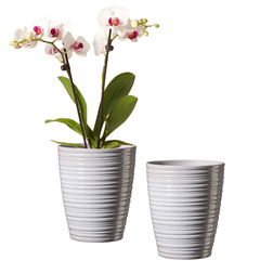 obal keramický orchid Bergamo pr13 šedý