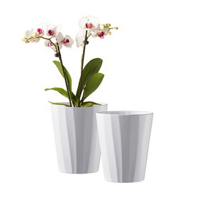 obal keramický orchid Umea pr15 bílý