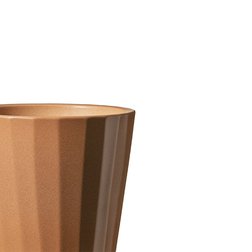 Obaly na květináče Umea Barista jsou inspirovány pistáciemi, ovsem a cappuccinem.
