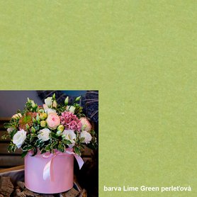 Flowerbox pearl Lime Green 2S (12/16cm)