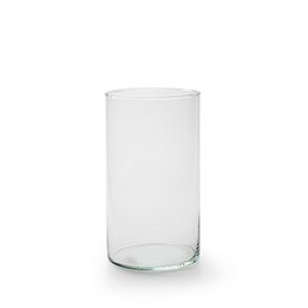 Eco rovná skleněná váza v20 pr12 cm