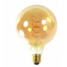 Žárovka LED DIM  Globe zlatá 13x17cm