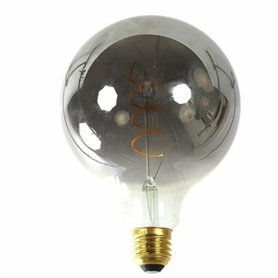 Žárovka LED DIM  Globe šedá 13x17cm