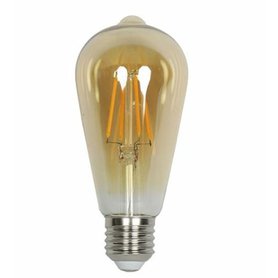 Lampa "žárovka" LED DIM Edison zlatá  6x13cm