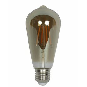 Lampa "žárovka" LED DIM Edison šedá 6x13cm