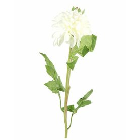 Umělá květina Asteraceae bílá 64cm